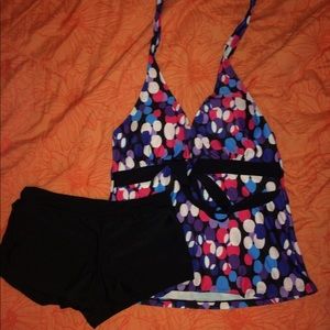 Two piece bathing suit